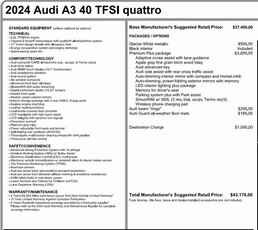 Certified Used 2024 Audi A3 40 Premium Plus quattro