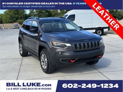 CERTIFIED PRE-OWNED 2022 JEEP CHEROKEE TRAILHAWK 4WD