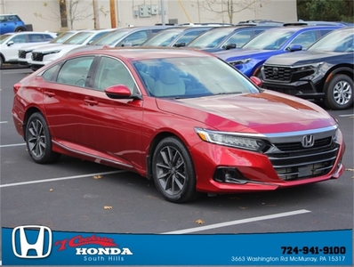 Certified Used 2021 Honda Accord EX-L FWD