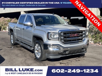 PRE-OWNED 2017 GMC SIERRA 1500 SLT WITH NAVIGATION & 4WD