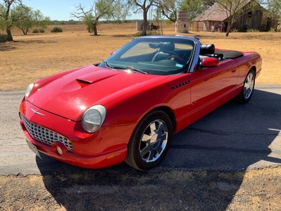 FOR SALE: 2002 Ford Thunderbird Deluxe 2dr Convertible $13,900 USD