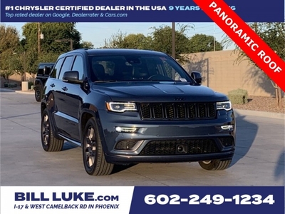 CERTIFIED PRE-OWNED 2021 JEEP GRAND CHEROKEE HIGH ALTITUDE WITH NAVIGATION & 4WD