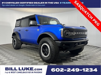 PRE-OWNED 2022 FORD BRONCO BADLANDS WITH NAVIGATION & 4WD