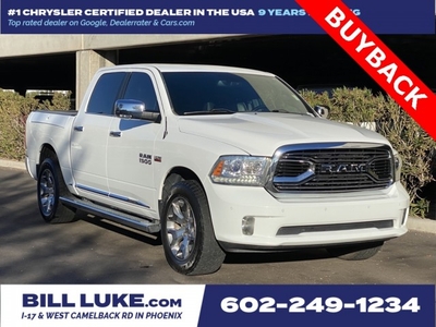 PRE-OWNED 2017 RAM 1500 LARAMIE LONGHORN WITH NAVIGATION & 4WD