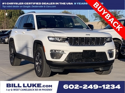 PRE-OWNED 2022 JEEP GRAND CHEROKEE BASE 4XE WITH NAVIGATION & 4WD