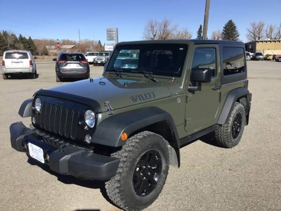 2015 JEEP WRANGLER WILLY'S! TWO OWNER, ACCIDENT FREE! 3.6L V6! $17,999