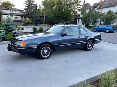 FOR SALE: 1987 Ford Thunderbird 5.0L V8 Coupe | Original Owner | 49,000 Miles