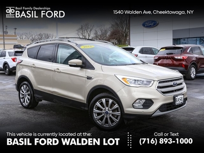 Used 2018 Ford Escape Titanium With Navigation & 4WD