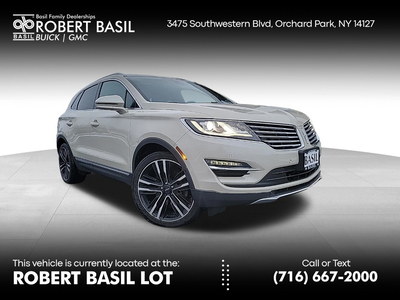 Used 2018 Lincoln MKC Reserve With Navigation & AWD