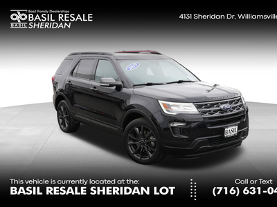 Used 2019 Ford Explorer XLT With Navigation & 4WD