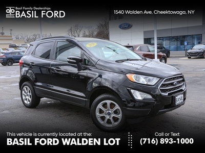 Used 2020 Ford EcoSport SE 4WD