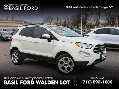 Used 2021 Ford EcoSport SE With Navigation & 4WD