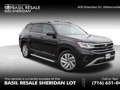 Used 2021 Volkswagen Atlas SEL With Navigation & AWD