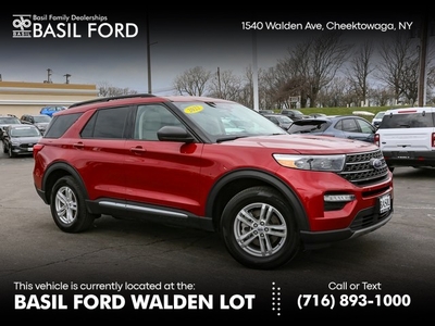 Used 2022 Ford Explorer XLT With Navigation & 4WD