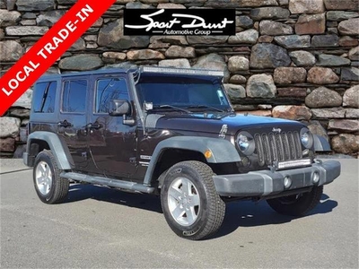 2013 Jeep Wrangler Unlimited 4X4 Sport 4DR SUV