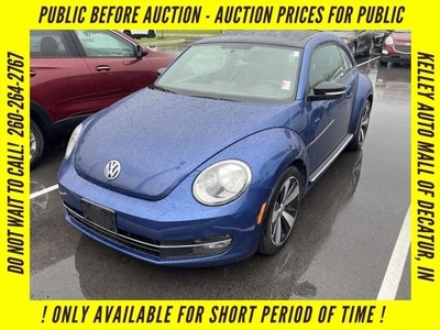 2013 Volkswagen Beetle Turbo Pzev 2DR Coupe 6A W/ Sunroof, Sound And Navigation (ends 1/13)