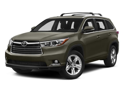 2015 Toyota Highlander AWD XLE 4DR SUV