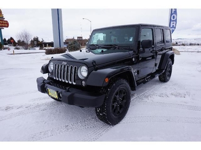 2018 Jeep Wrangler JK Unlimited 4X4 Sahara 4DR SUV