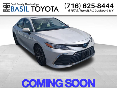 Certified Used 2021 Toyota Camry Hybrid XLE