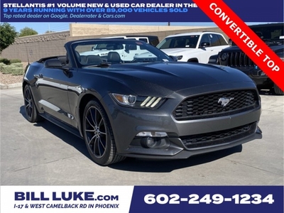 PRE-OWNED 2016 FORD MUSTANG ECOBOOST PREMIUM