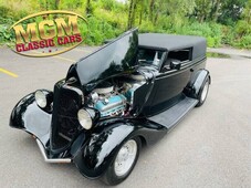 for sale 1933 ford roadster 427 black convertible hotrod watch my video 36,900 usd