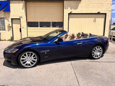 2011 Maserati Granturismo Convertible Convertible