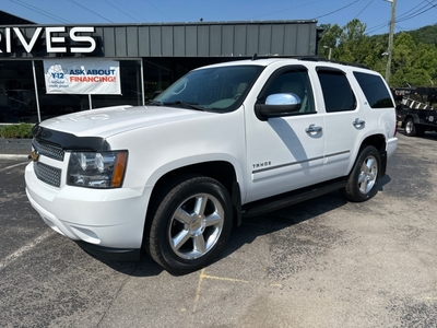 2012 CHEVROLET TAHOE 1500 LTZ 4x4 3rd Row Seat Leather Low Miles Text Offers for sale in Knoxville, TN