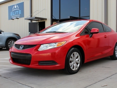 2012 Honda Civic LX 2dr Coupe 5A for sale in Houston, TX