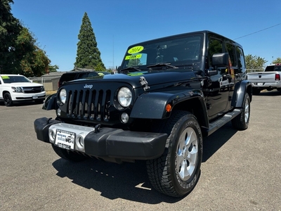 2014 Jeep Wrangler Unlimited Sahara 4x4 4dr SUV for sale in Woodburn, OR
