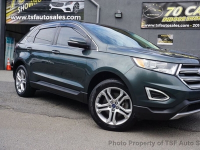 2015 Ford Edge 4dr Titanium AWD SONY SOUND MICROSOFT SYNC LEATHER REAR CAM for sale in Hasbrouck Heights, NJ