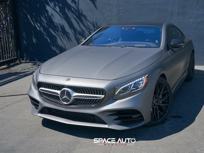 2018 Mercedes-Benz S-Class Coupe