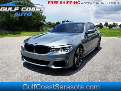 2019 BMW 5 SERIES M550i XDRIVE LOADED COLD AC LOW MILES LIKE NEW AWD FREE SHIPPING IN FLORIDA for sale in Sarasota, FL