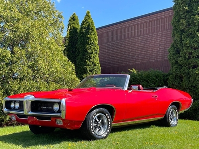 1969 Pontiac LE Mans Great Looking Bright Red GTO Looks