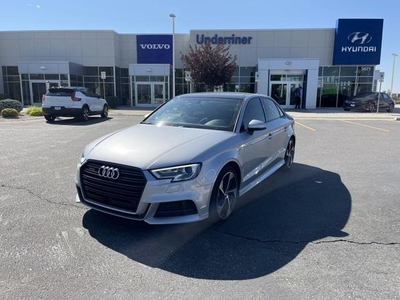 2020 Audi A3 AWD Quattro S Line Premium 45 Tfsi 4DR Sedan