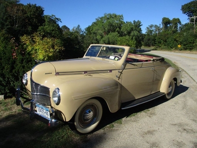 1940 Dodge Luxury Liner Convertible