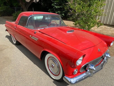 1955 Ford Thunderbird RWD V8 RED for sale in Eden Prairie, Minnesota, Minnesota