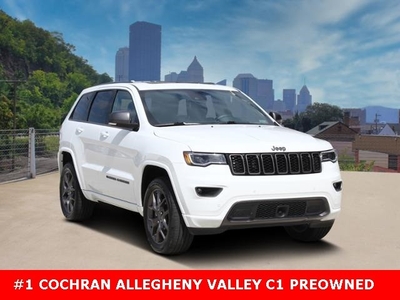 Used 2021 Jeep Grand Cherokee 80th Anniversary Edition 4WD With Navigation