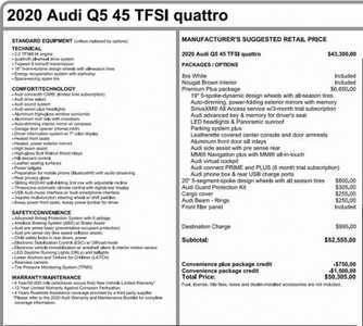 Certified Used 2020 Audi Q5 45 Premium Plus quattro