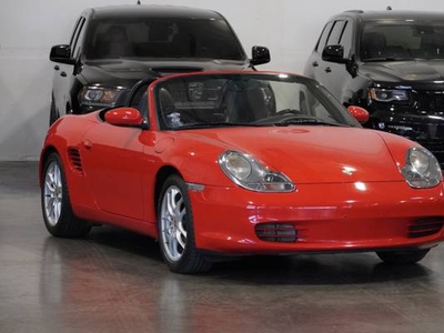 2004 PORSCHE BOXSTER 5SPD MANUAL 83K MILES JUST SERVICED! GUARDS RED! $14,999