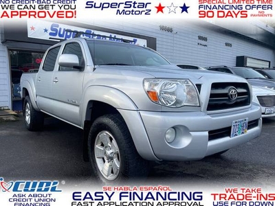 2007 TOYOTA TACOMA DOUBLE CAB PRERUNNER PICKUP 4D 5 FT $15,999