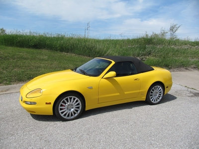 2002 Maserati 1 Owner Cambiocorsa GT Spyder Convertible 8,700 Miles For Sale