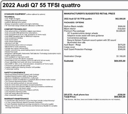Certified Used 2022 Audi Q7 55 Premium Plus quattro