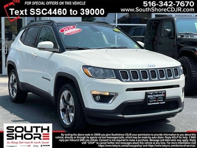 Certified 2020 Jeep Compass Limited
