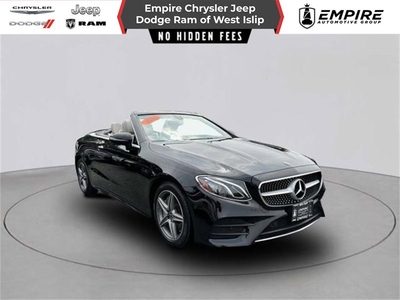 Used 2018 Mercedes-Benz E 400 4MATIC Cabriolet