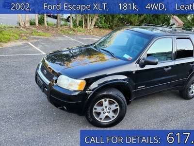 2002 Ford Escape XLT Choice 4WD 4dr SUV for sale in Stow, MA