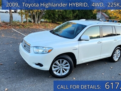 2009 Toyota Highlander Hybrid Base AWD 4dr SUV for sale in Stow, MA