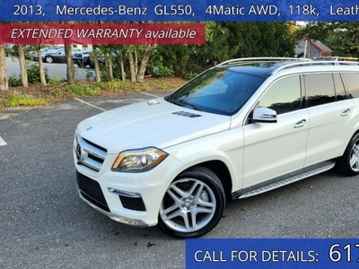 2013 Mercedes-Benz GL-Class GL 550 4MATIC AWD 4dr SUV for sale in Stow, MA