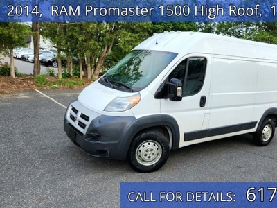 2014 RAM ProMaster 1500 136 WB 3dr High Roof Cargo Van for sale in Stow, MA