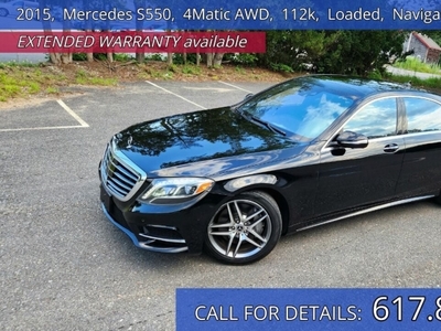2015 Mercedes-Benz S-Class S 550 4MATIC AWD 4dr Sedan for sale in Stow, MA