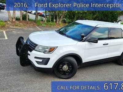 2016 Ford Explorer Police Interceptor Utility AWD 4dr SUV for sale in Stow, MA